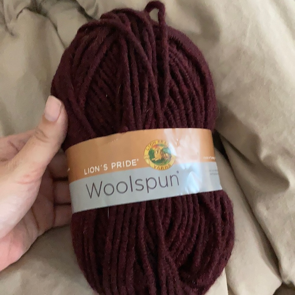 Lions pride will spun yarn